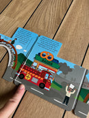 Den lille travle Brandbil - Interaktiv børnebog