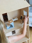 ByAstrup Dukkehusmøbler til dukkehuset - 4 sæt - Fra 3 år.