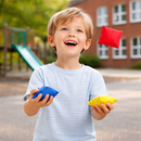 Ærteposer - Nylon - 4 stk. i flotte farver