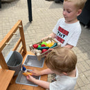 Ecoiffier - Frugt ELLER Grønt - 1 kasse - 32 dele