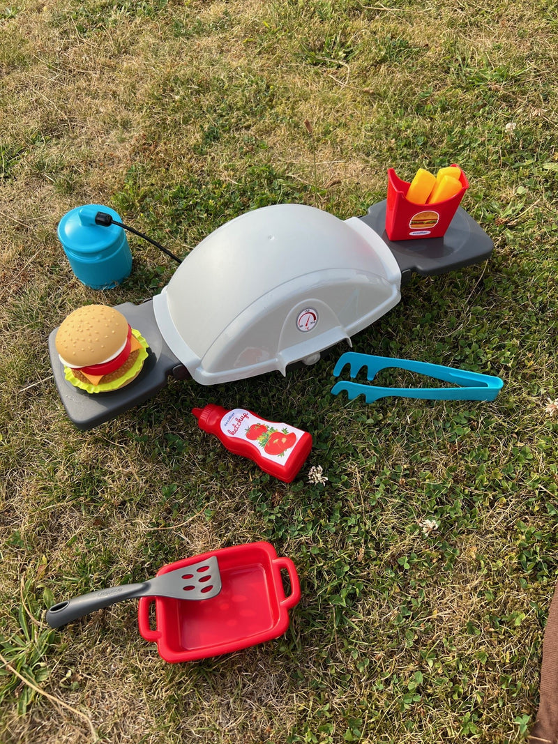 Ecoiffier - Gasgrill legesæt - 19 dele