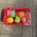 Ecoiffier - Indkøbskurv m. legemad - 10 dele