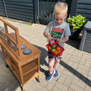 Ecoiffier - Indkøbskurv m. legemad - 10 dele