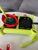 Ecoiffier - Legekøkkensæt med kogeplade - 21 dele