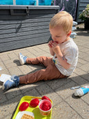 Ecoiffier - Legemad - Bakke med Jordbær og Vafler - 14 dele