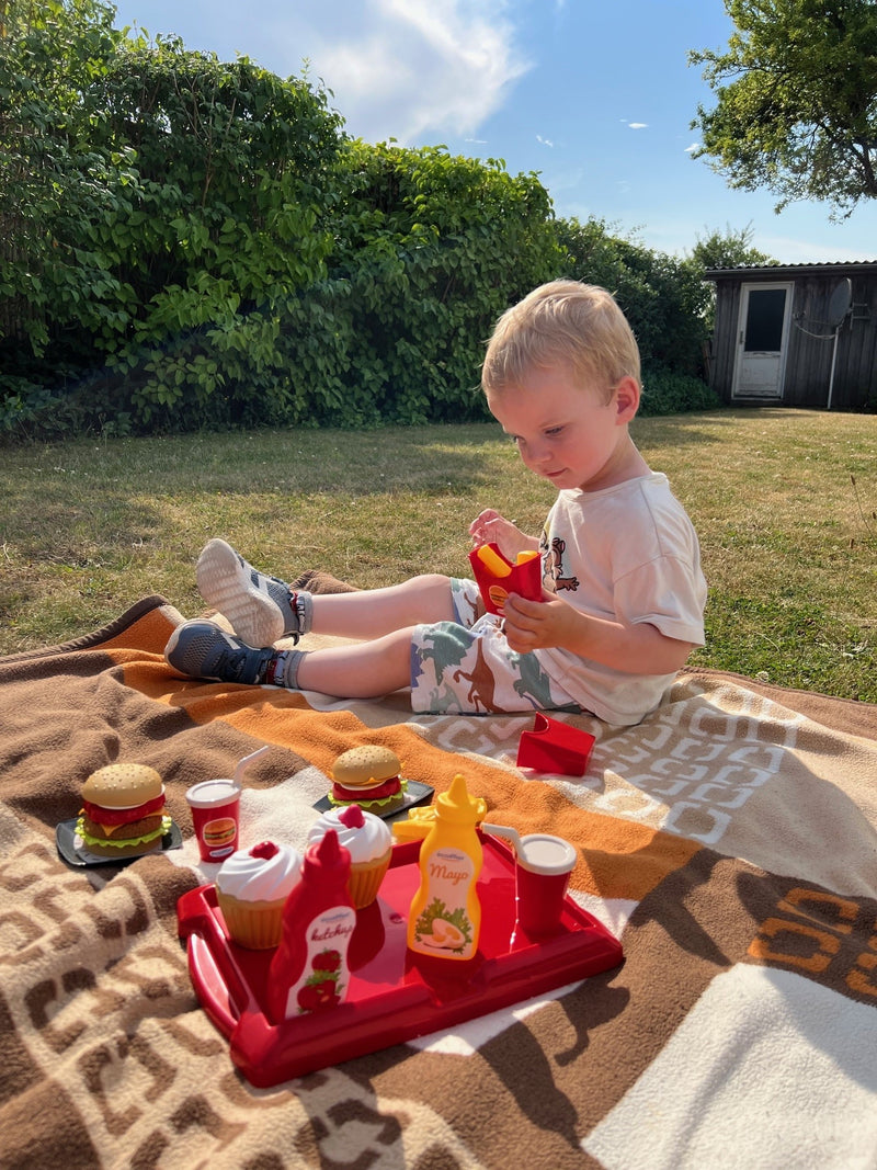 Ecoiffier - Legemad - Fastfood - 32 dele