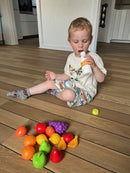 Ecoiffier - Legemad - Frugt og grønt - 15 dele