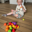 Ecoiffier - Legemad - Frugt og grønt - 15 dele