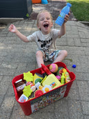 Ecoiffier - Legemad i kasse - 75 dele