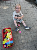 Ecoiffier - Legemad i kasse - 75 dele