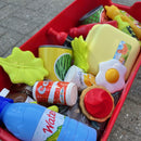 Ecoiffier - Legemad i kasse - 75 dele