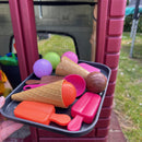 Ecoiffier - Legemad – Isbakke med vafler og ispinde – 12 dele