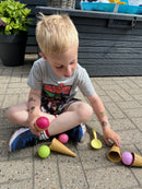 Ecoiffier - Legemad - Isvaffelsæt - 9 dele