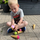 Ecoiffier - Legemad - Isvaffelsæt - 9 dele