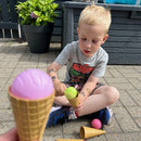 Ecoiffier - Legemad - Isvaffelsæt - 9 dele