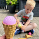 Ecoiffier - Legemad - Isvaffelsæt - 9 dele