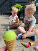 Ecoiffier - Legemad - Isvaffelsæt - 9 dele