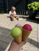 Ecoiffier - Legemad - Isvaffelsæt - 9 dele