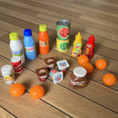 Ecoiffier - Legemad - Madsæt - 20 dele