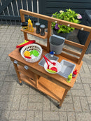 Ecoiffier Legemad – Salatsæt med tilbehør – 21 dele