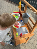 Ecoiffier Legemad – Salatsæt med tilbehør – 21 dele