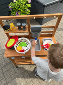 Ecoiffier Legemad – Salatsæt med tilbehør – 21 dele