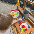 Ecoiffier Legemad – Salatsæt med tilbehør – 21 dele