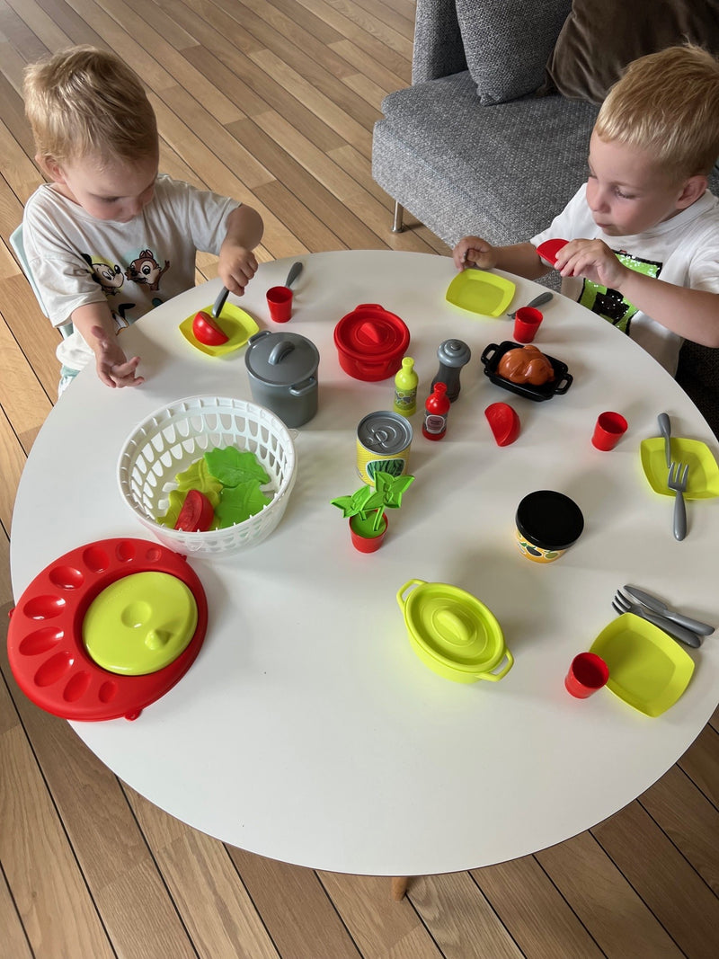 Ecoiffier - Legemad - Salatsæt - 43 dele