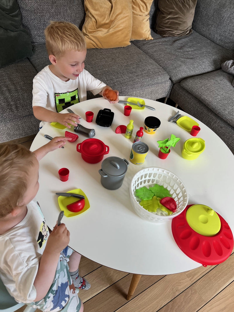 Ecoiffier - Legemad - Salatsæt - 43 dele