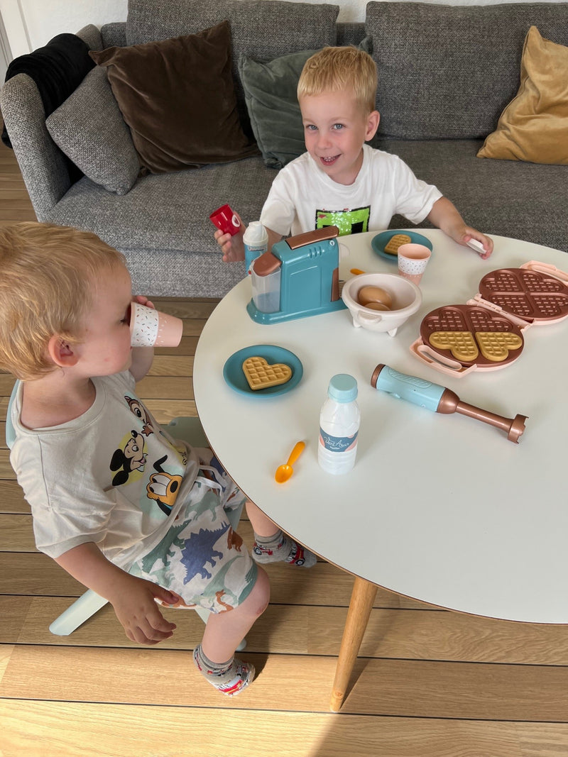 Ecoiffier - Legemad - Vaffelsæt - 21 dele
