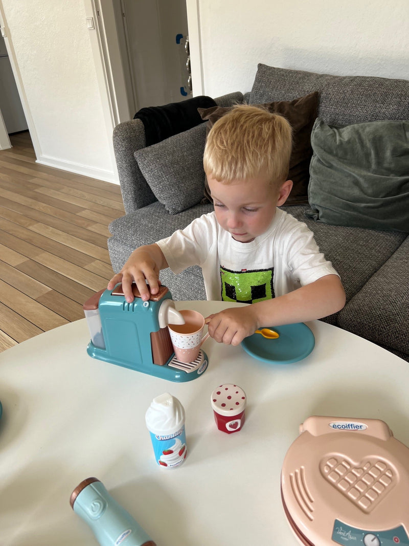 Ecoiffier - Legemad - Vaffelsæt - 21 dele