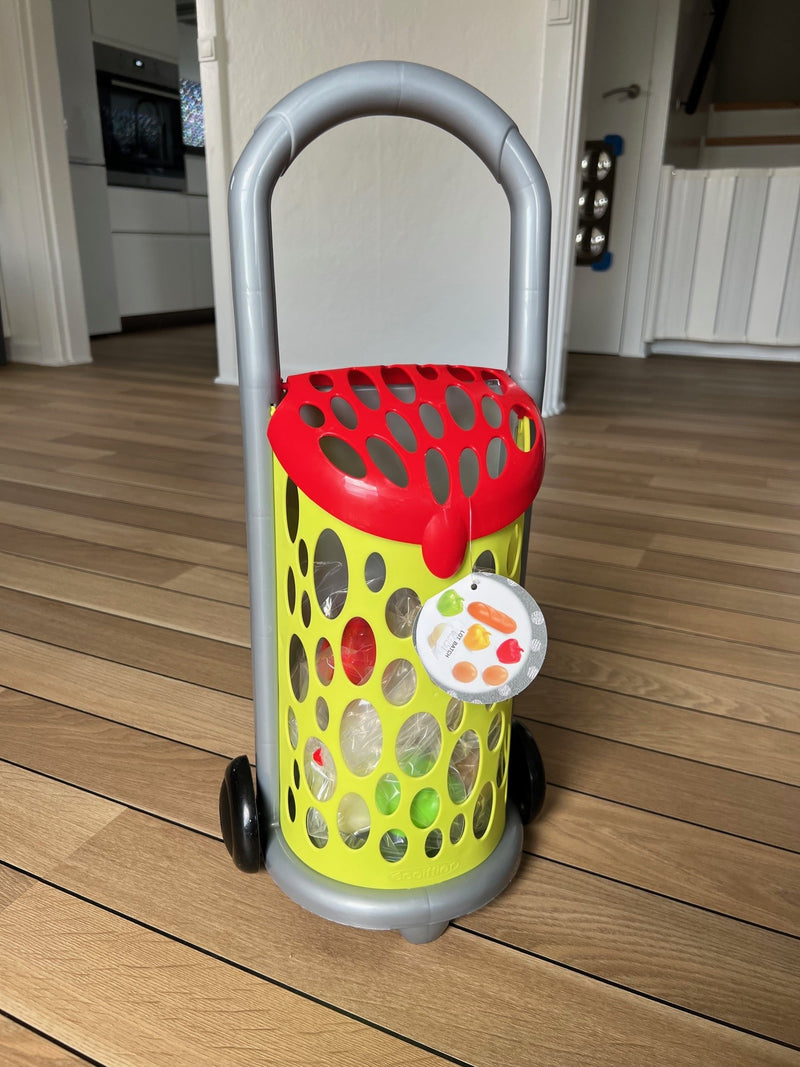 Ecoiffier - Indkøbsvogn - Trolley m. tilbehør