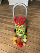 Ecoiffier - Indkøbsvogn - Trolley m. tilbehør