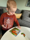 Puslespil i Pap fra Larsen - Skovdyr - 4 stk.