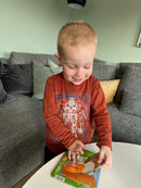 Puslespil i Pap fra Larsen - Skovdyr - 4 stk.