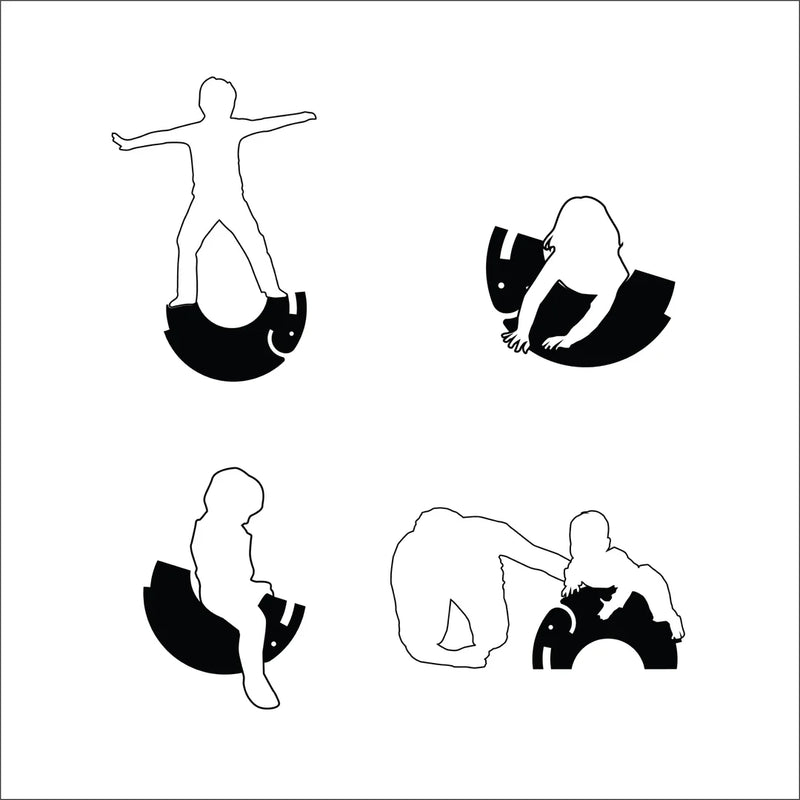 bObles - Elefant tumlemøbel - Stor - Blå