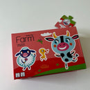 Little Bright Ones - Puslespil i Pap - Farm - 27 brikker.