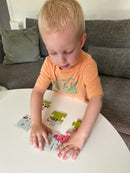 Little Bright Ones - Puslespil i Pap - Farm - 27 brikker.