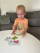 Little Bright Ones - Puslespil i Pap - Farm - 27 brikker.