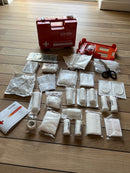 OX-ON Førstehjælpskasse - Rød - Den STORE kasse