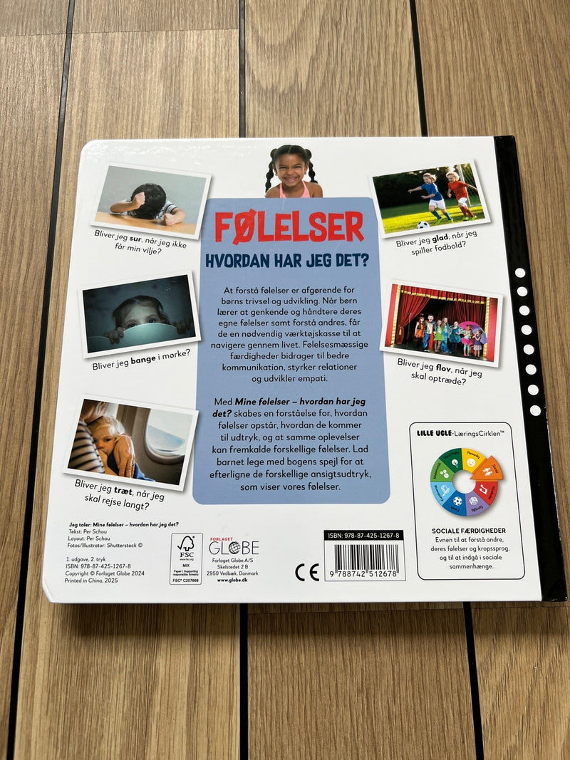 Mine Følelser - Hvordan har du det? - Børnebog
