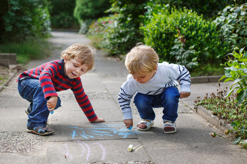 Gadekridt i spand - 20 stk. jumbo - Play Fun