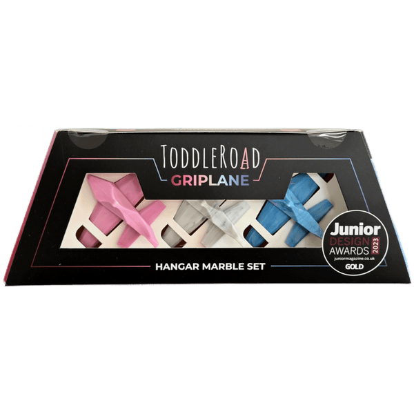 ToddleRoad - Hangar - 3 stk GriPlanes fly - Marble