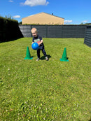 Markeringskegle - H:38 cm - Grøn - 1 stk.