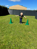 Markeringskegle - H:38 cm - Grøn - 1 stk.