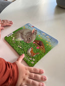 Puslespil i Pap fra Larsen - Skovdyr - 4 stk.