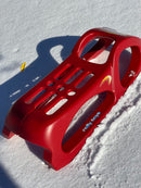 RollySnow Cruiser Kælk i rød farve - L:94 cm - Fra 3 år.