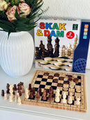 Skak & Dam spil - fra 7 år