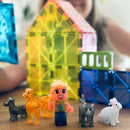 Magna-Tiles - Kæledyrslegeland - 50 dele