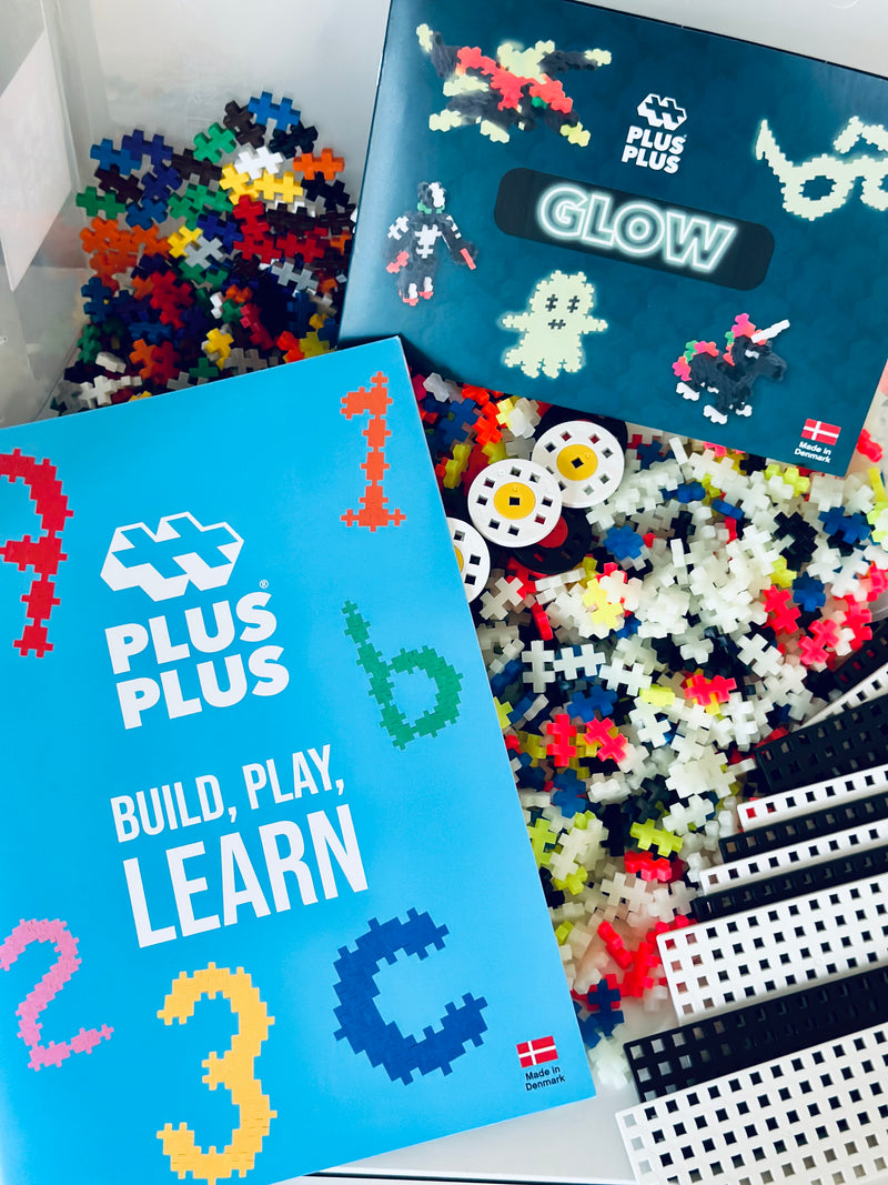 Plus Plus - Glow in the dark - 3000 brikker
